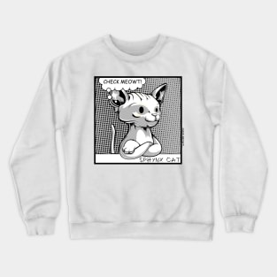 Sphynx Cat Crewneck Sweatshirt